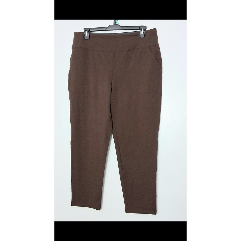 Women with Control Pants Women's Size Xl Dark Brown Tummy Control Pull-on